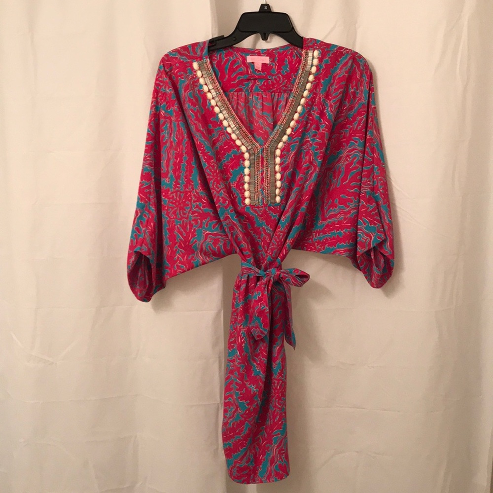 Lilly Pulitzer Silky Dress Size Small